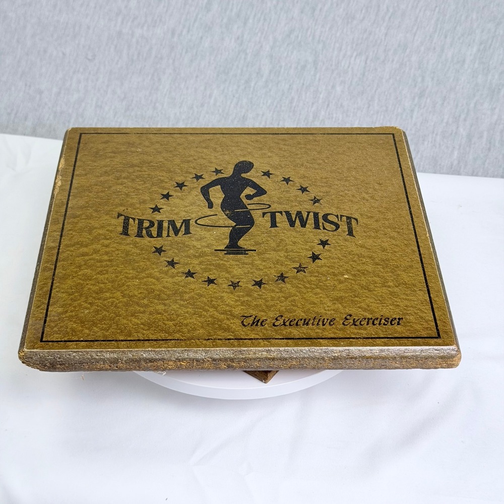 Vintage Trim Twist The Executive Exerciser Waist Rotating Balance Board